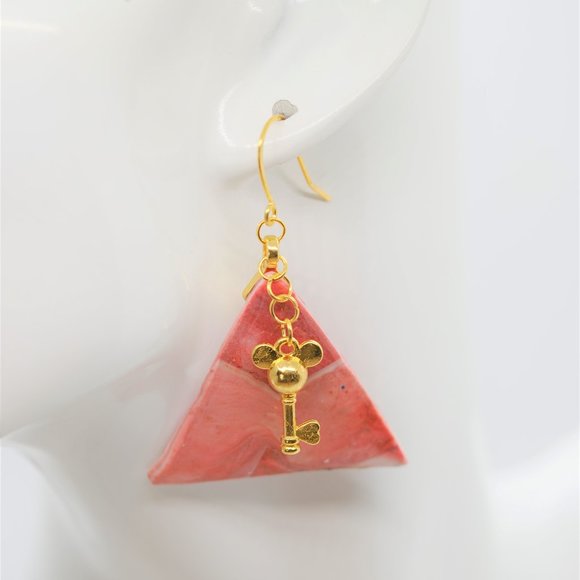 Marbled Mice Earrings - Picture 2 of 6